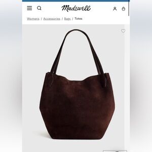 Madewell Shopper Tote Dark Carob